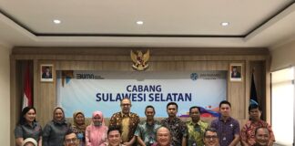 Kunjungan Kerja IFG ke Jasa Raharja Sulsel