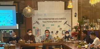 Kacab Jasa Raharja Sulsel Jadi Narasumber Giat BPJS Kesehatan, Ngopi Bareng Media Lokal