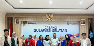 Jasa Raharja Sulsel Sosialisasikan Peran dan Fungsi Jasa Raharja Kepada Peserta Magang