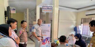 Jasa Raharja Perwakilan Pare-pare Gelar Pemeriksaan Kesehatan Gratis