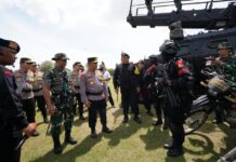 Gelar Pasukan dan peralatan, Kapolri dan Panglima TNI Ingin KTT G20 Berjalan Sukses