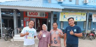 Silaturahmi dan Koordinasi Jasa Raharja Sulsel di Puskesmas Malengke Luwu Utara