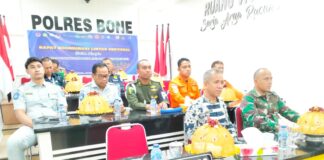 Jasa Raharja Perwakilan Watampone Hadiri Rakor Lintas Sektoral Bidang Operasional 2022