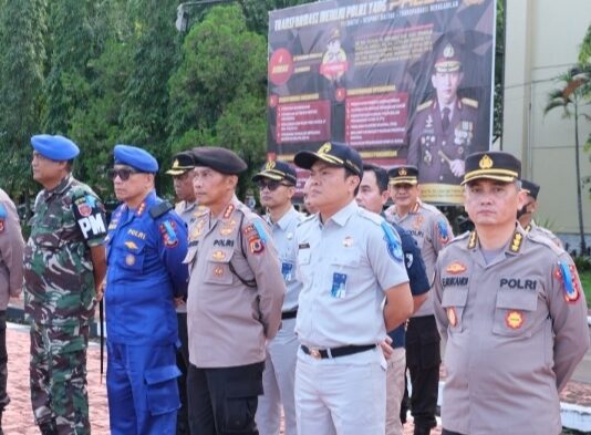 Jasa Raharja Sulsel Turut Hadiri Apel Pasukan Operasi Keselamatan Pallawa Tahun 2023